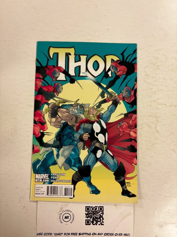 Thor #620 (Marvel Comics), raw comic book in NM condition — front cover