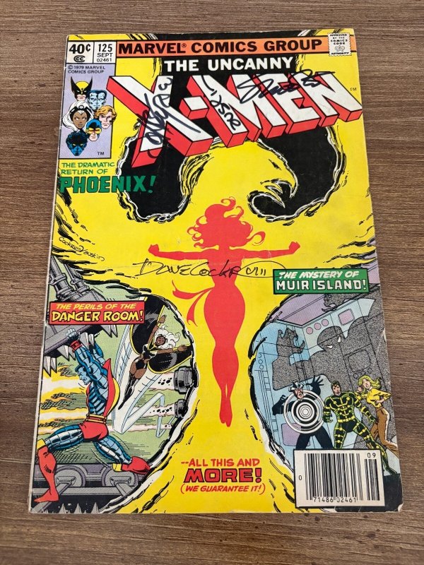 Uncanny X-Men #125 (Marvel Comics), raw comic book in FN condition — front cover