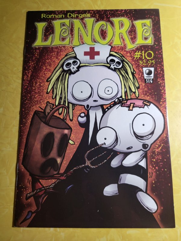 Lenore #10 (2003), raw, ungraded comic book — front cover