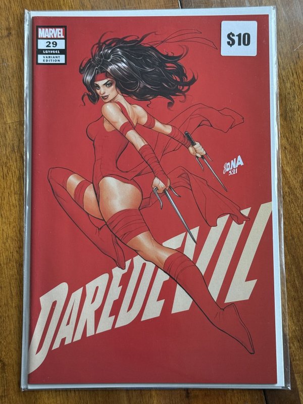 Daredevil #29 (Marvel Comics, 2021), raw comic book in NM+ 9.6 condition — front cover