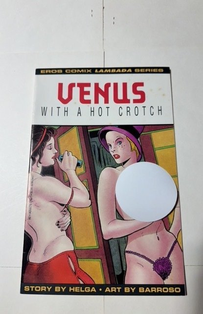 Venus with a Hot Crotch #2 (1993), raw comic book in NM condition — front cover