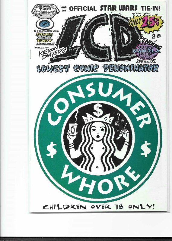 LCD #0, raw, ungraded comic book — front cover