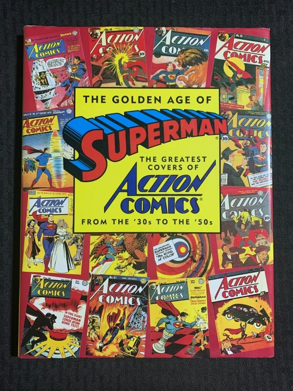 1993 THE Golden AGE OF Superman the Greatest Covers Hc/dj Vf+/fn+ 1st Artabras (1993), raw comic book in VF+ condition — front cover