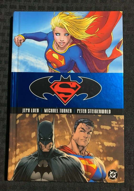 2005 Superman Batman Supergirl v.2 HC Vf/nm 9.0 1st DC / Fisherman Collection (DC Comics, 2005), raw comic book in VF/NM 9.0 condition — front cover