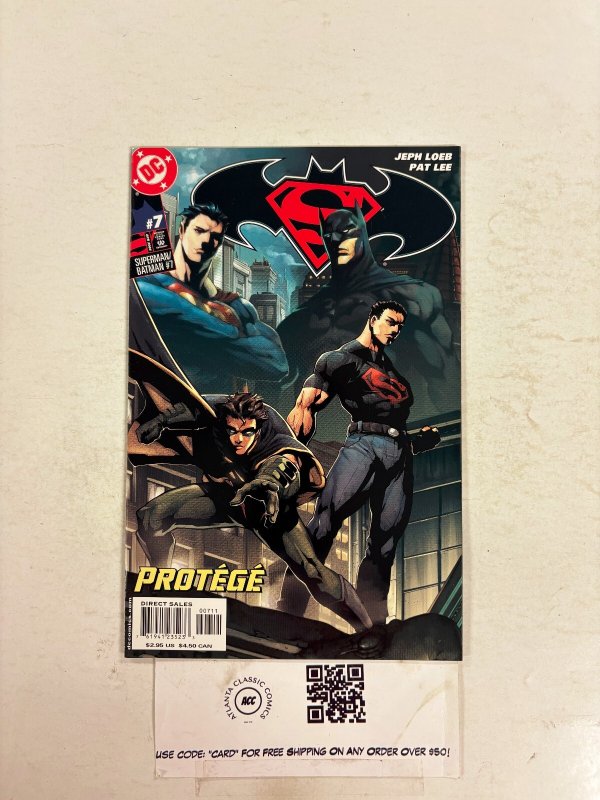 Superman Batman #7 (DC Comics), raw comic book in NM condition — front cover