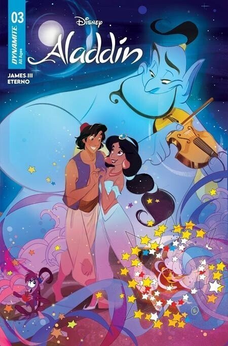 Aladdin #3 (Dynamite Entertainment, 2026), raw, ungraded comic book — front cover