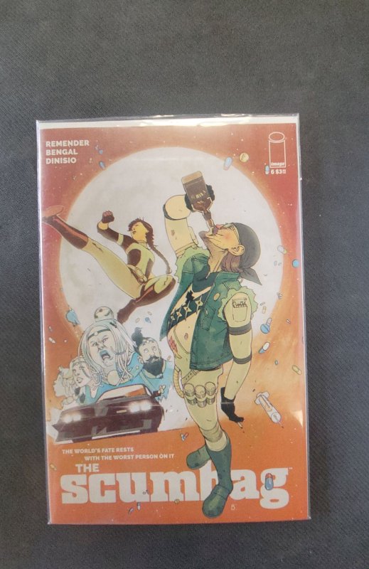 The Scumbag #6 (2021), raw, ungraded comic book — front cover