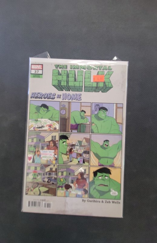 The Immortal Hulk #37 (Marvel Comics, 2020), raw, ungraded comic book — front cover