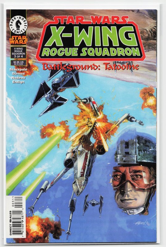 Star Wars: X-Wing Rogue Squadron #11 (Dark Horse Comics, 1996), raw, ungraded comic book — front cover