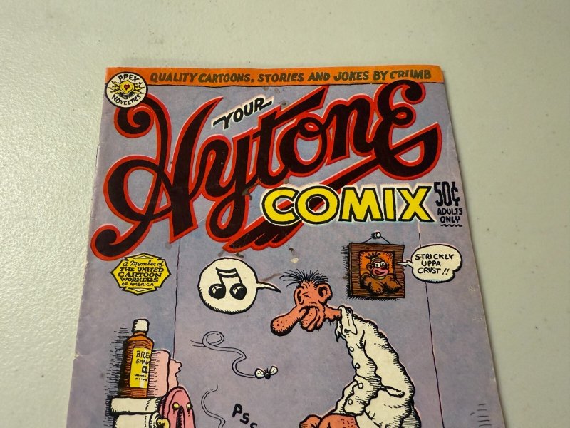 Your Hytone Comix #1, raw comic book in FN condition — front cover