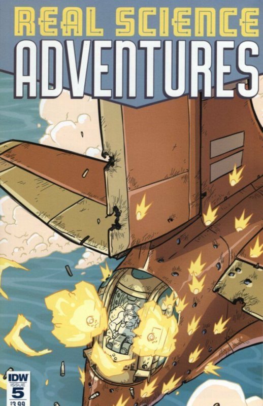 Real Science Adventures Flying She-Devils #5 (IDW Publishing, 2017), raw, ungraded comic book — front cover