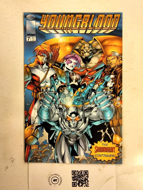 Youngblood #7 (Image Comics), raw comic book in NM condition — front cover