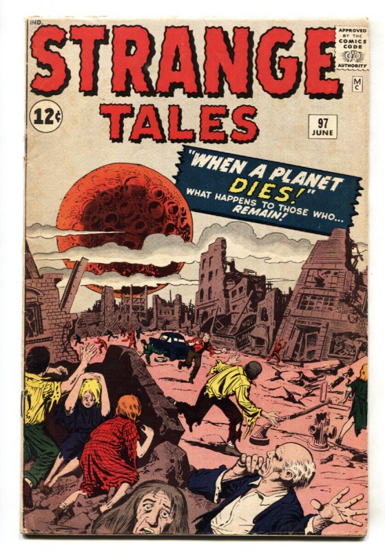 Strange Tales #97 - 1962 - Marvel - Vg/fn - Comic Book (Marvel Comics, 1962), raw comic book in VG/FN condition — front cover