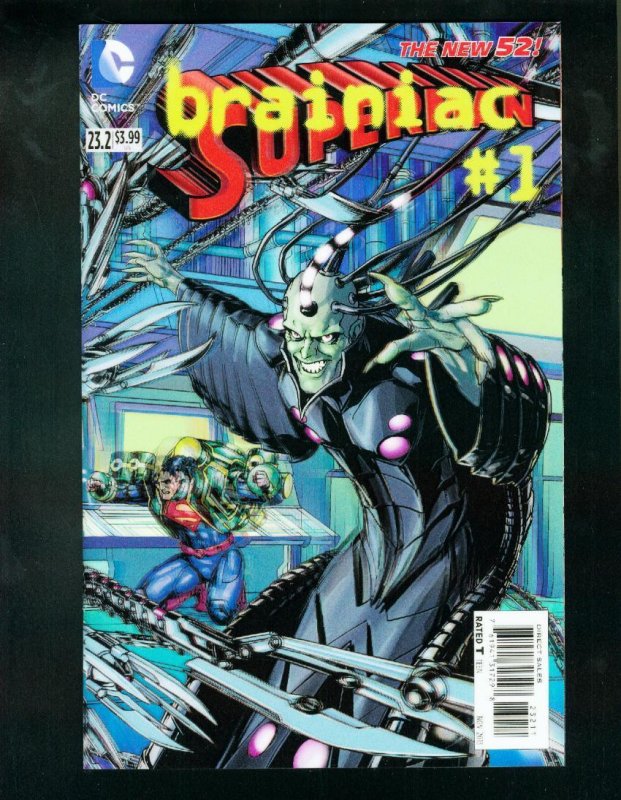 Superman #23 (DC Comics), raw comic book in NM condition — front cover