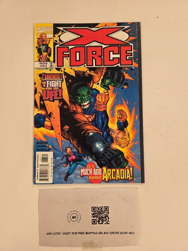 X-Force #83 (Marvel Comics), raw comic book in NM condition — front cover