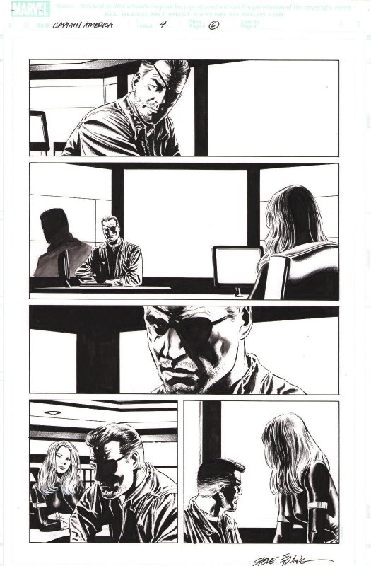 Captain America #4 (Marvel Comics, 2005), raw, ungraded comic book — front cover