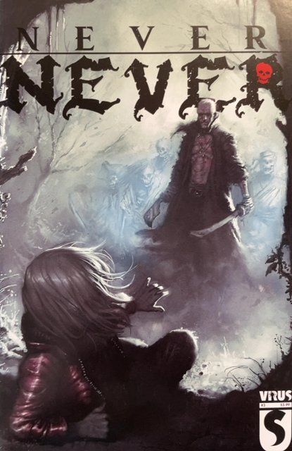 Never Never #3, raw, ungraded comic book — front cover