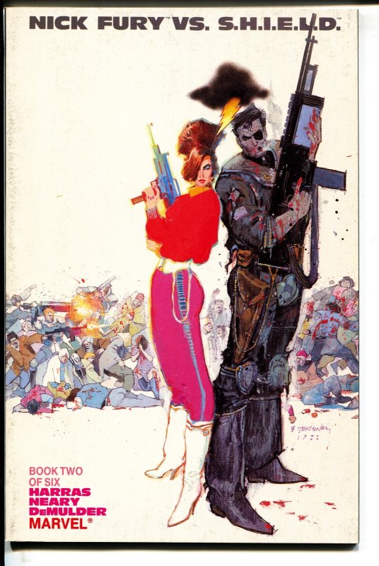 Nick Fury vs. S.H.I.E.L.D.-Book 2-Bob Harras-TPB-trade, raw, ungraded comic book — front cover