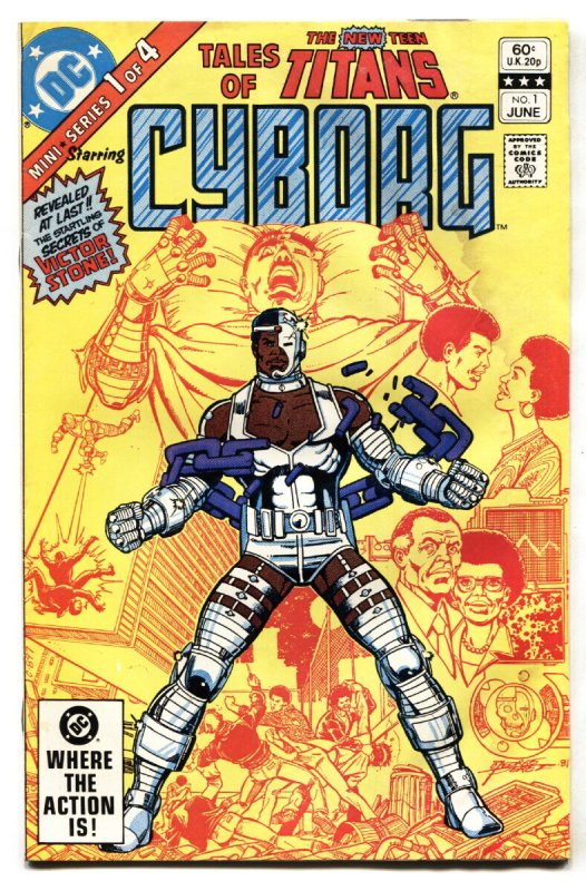 Tales of the New Teen Titans #1 - 1982 - DC - VG - Comic Book (DC Comics, 1982), raw comic book in VG condition — front cover