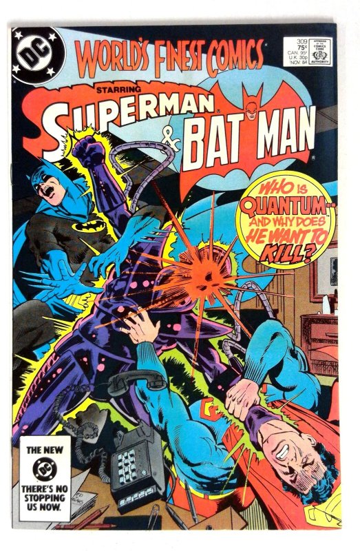 World's Finest Comics #309 (DC Comics, 1984), raw comic book in NM- condition — front cover