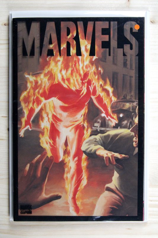 Marvels #1 (Marvel Comics, 1994), raw comic book in NM- 9.2 condition — front cover
