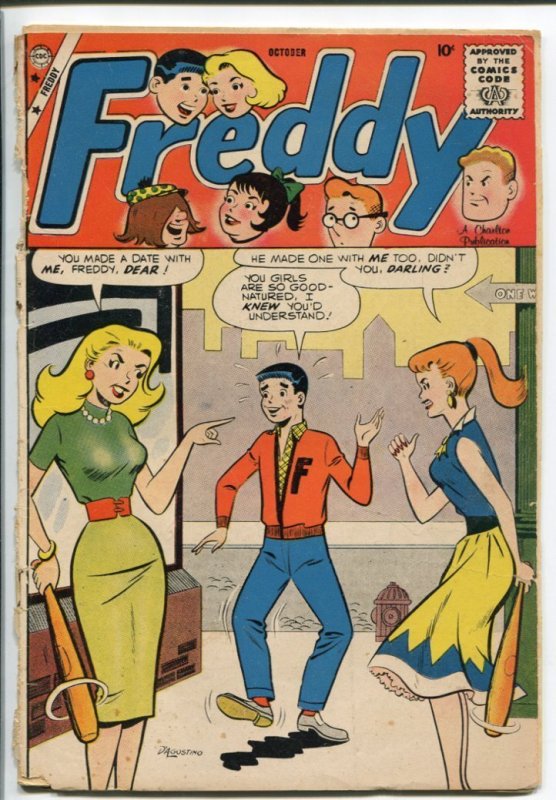 Freddy V.2 #19, raw comic book in VG condition — front cover