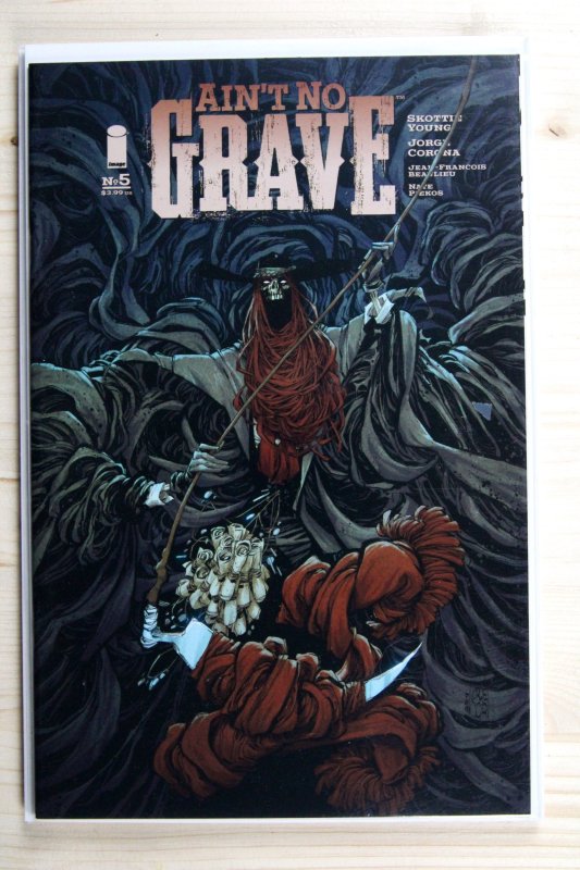 Ain't No Grave #5 (2024), raw comic book in NM+ 9.6 condition — front cover