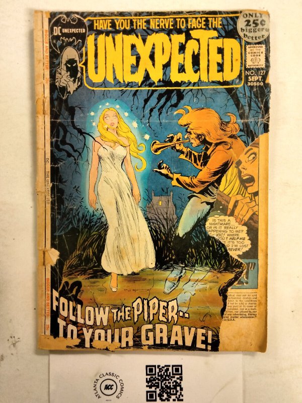 Unexpected #127 (DC Comics), raw comic book in FR condition — front cover