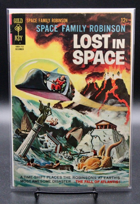Space Family Robinson: The Fall of Atlantis #25 (1967), raw, ungraded comic book — front cover
