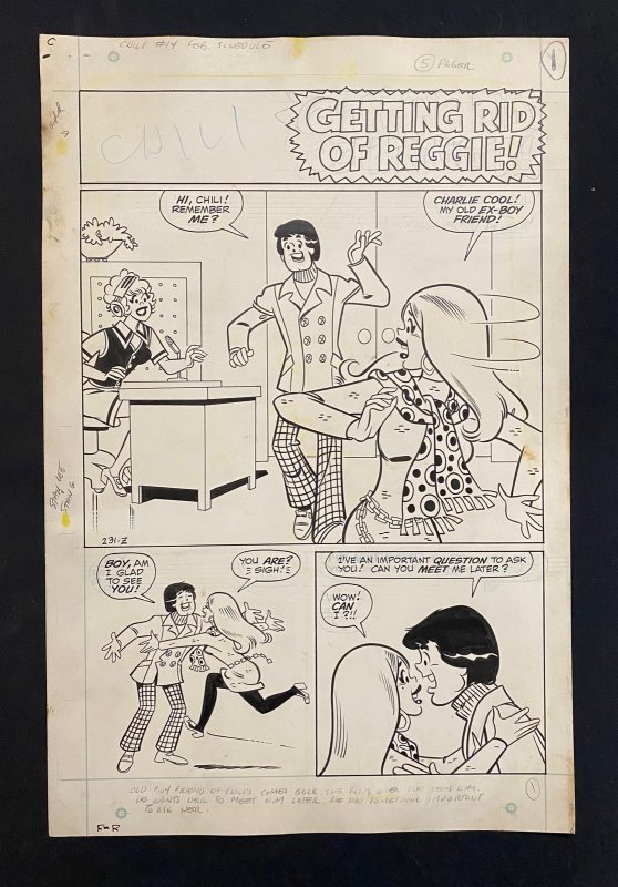 Chili #14, raw, ungraded comic book — front cover
