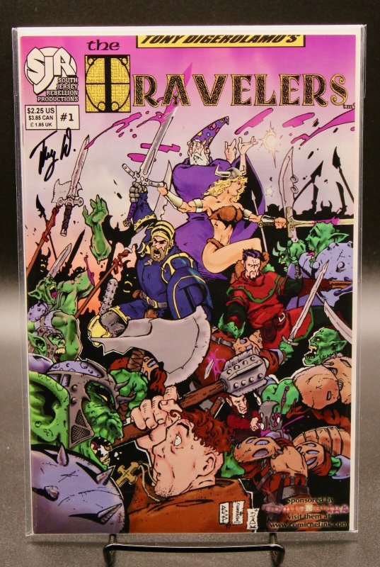 The Travelers #1, raw, ungraded comic book — front cover
