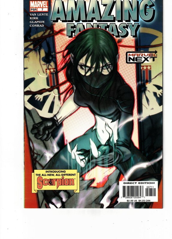 Amazing Fantasy #7 (Marvel Comics, 2005), raw comic book in NM- condition — front cover