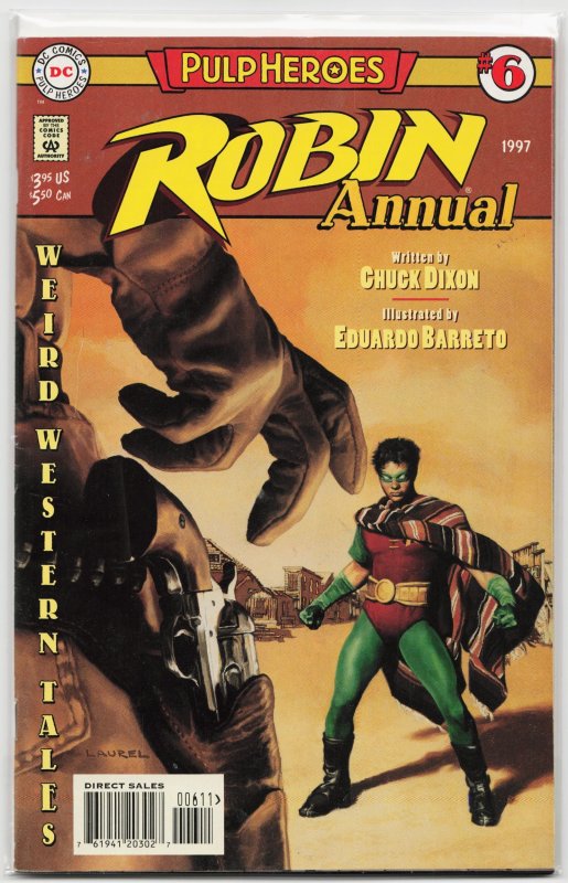 Robin Annual #6 (DC Comics, 1997), raw, ungraded comic book — front cover