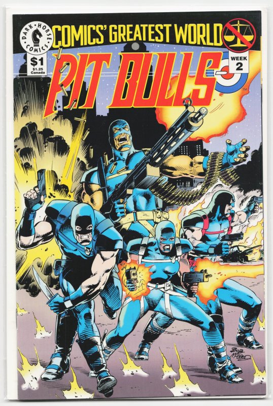 Comics' Greatest World: Arcadia #2 (Dark Horse Comics, 1993), raw, ungraded comic book — front cover