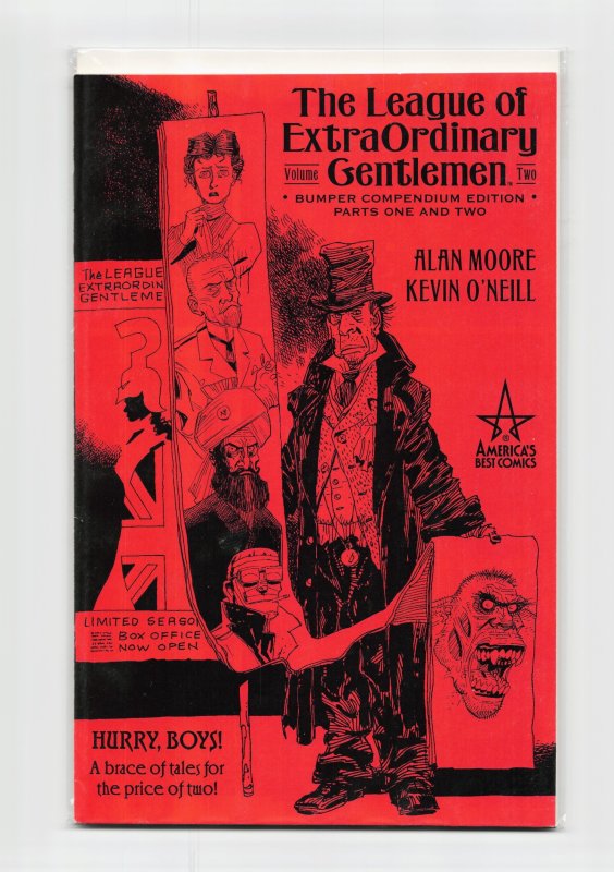 The League of Extraordinary Gentlemen Volume Two Bumper Compendium Edition (2003) (2003), raw, ungraded comic book — front cover