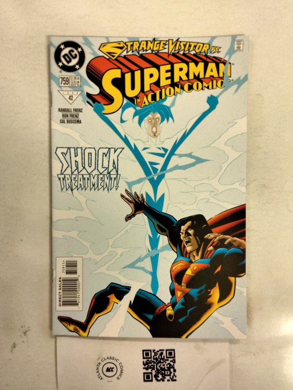 Action Comics #759 (DC Comics), raw comic book in NM condition — front cover