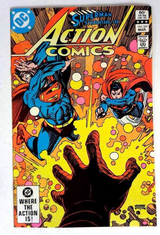 Action #541 (DC Comics, 1983), raw comic book in NM- condition — front cover