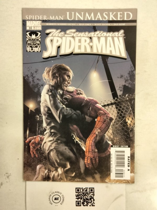 The Sensational Spider-Man #33 (Marvel Comics), raw comic book in NM condition — front cover