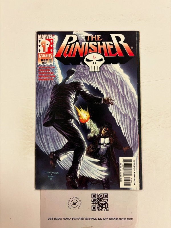 Punisher #2 (Marvel Comics), raw comic book in NM condition — front cover