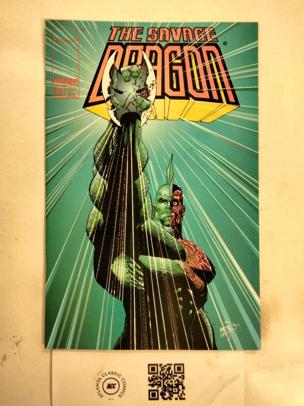 The Savage Dragon #21 (Image Comics), raw comic book in NM condition — front cover