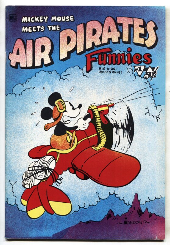 Air Pirates Funnies #1 (1971), raw comic book in VF- condition — front cover