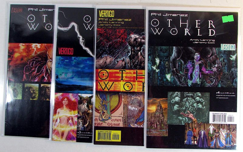 Other World Lot of 4 #2, 3, 4, 7 Vertigo Comics (2005) NM 1st Print Comic Books (DC Comics, 2005), raw comic book in NM condition — front cover