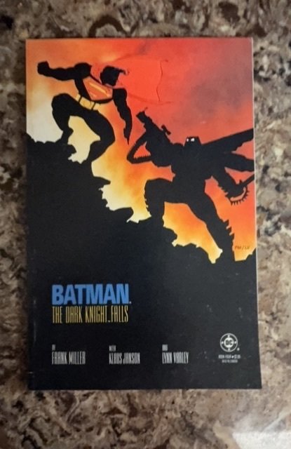 Batman: The Dark Knight #4 (DC Comics, 1986), raw, ungraded comic book — front cover