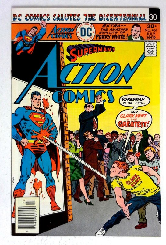 Action #461 (DC Comics, 1976), raw comic book in NM- condition — front cover