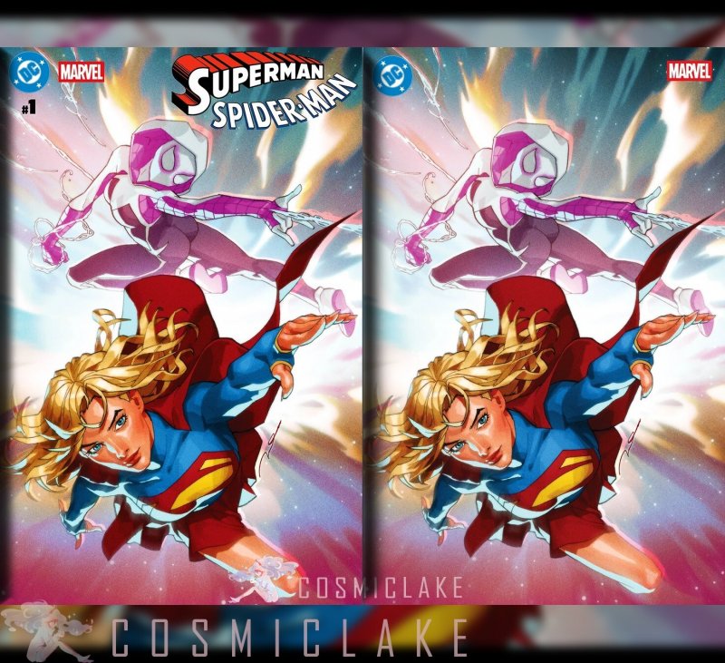 Superman / Spider-Man #1 (DC Comics, 2026), raw, ungraded comic book — front cover