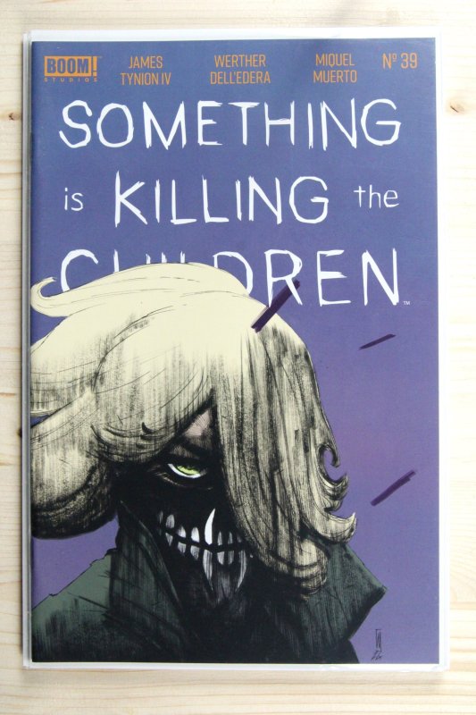 Something is Killing the Children #39 (Boom! Studios, 2024), raw comic book in NM+ 9.6 condition — front cover