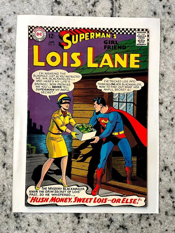 Superman's Girlfriend Lois Lane #71 (DC Comics), raw comic book in VF- condition — front cover