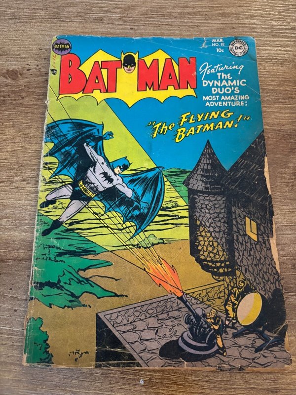 Batman #82 (DC Comics), raw comic book in VG- condition — front cover
