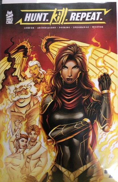 Hunt. Kill. Repeat #2 (2023), raw, ungraded comic book — front cover