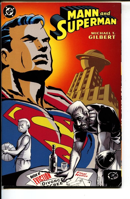 Mann and Superman # - DC -VF - Comic Book (DC Comics), raw comic book in VF condition — front cover